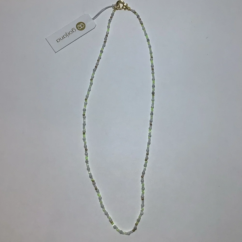 Gorjana Poppy Gem Howlite Necklace New